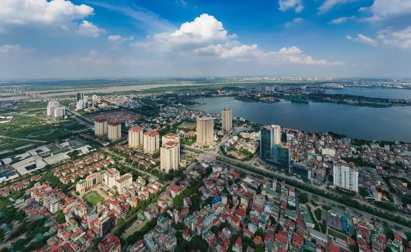Quy hoạch quận Tây Hồ Hà Nội sau khi sắp xếp lại đơn vị hành chính